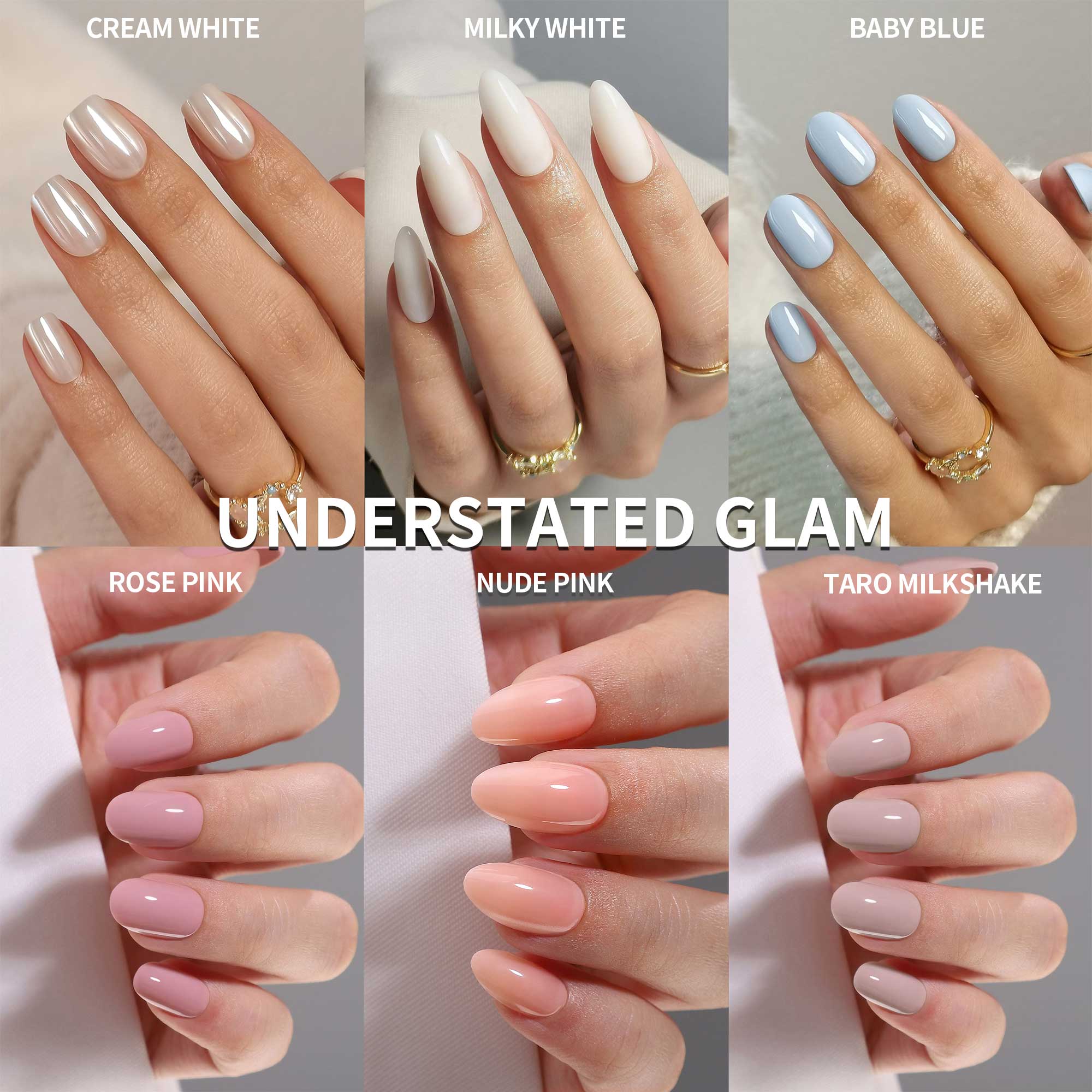 natural press on nails