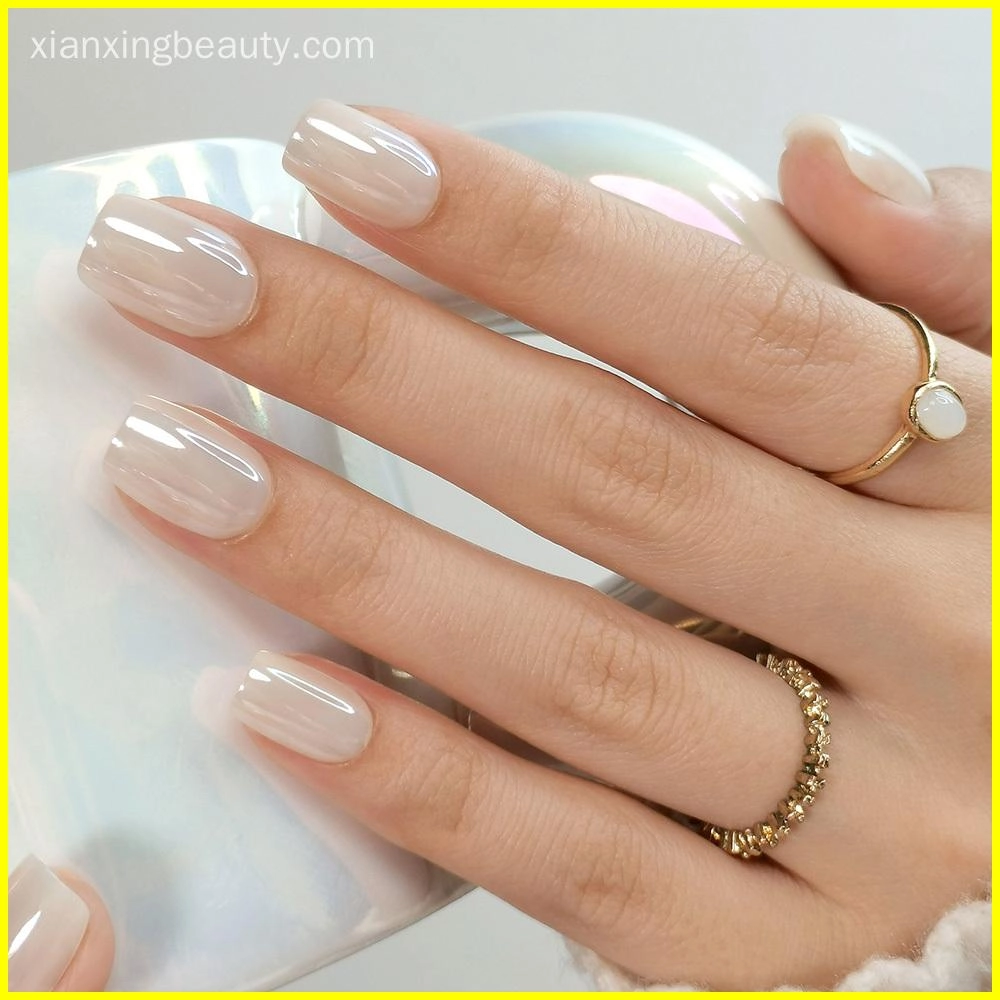 naturally-square-nails naturally square nails