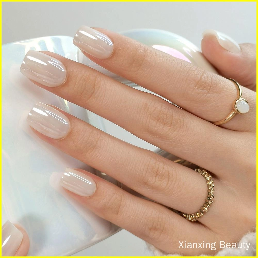naturally-square-nails naturally square nails