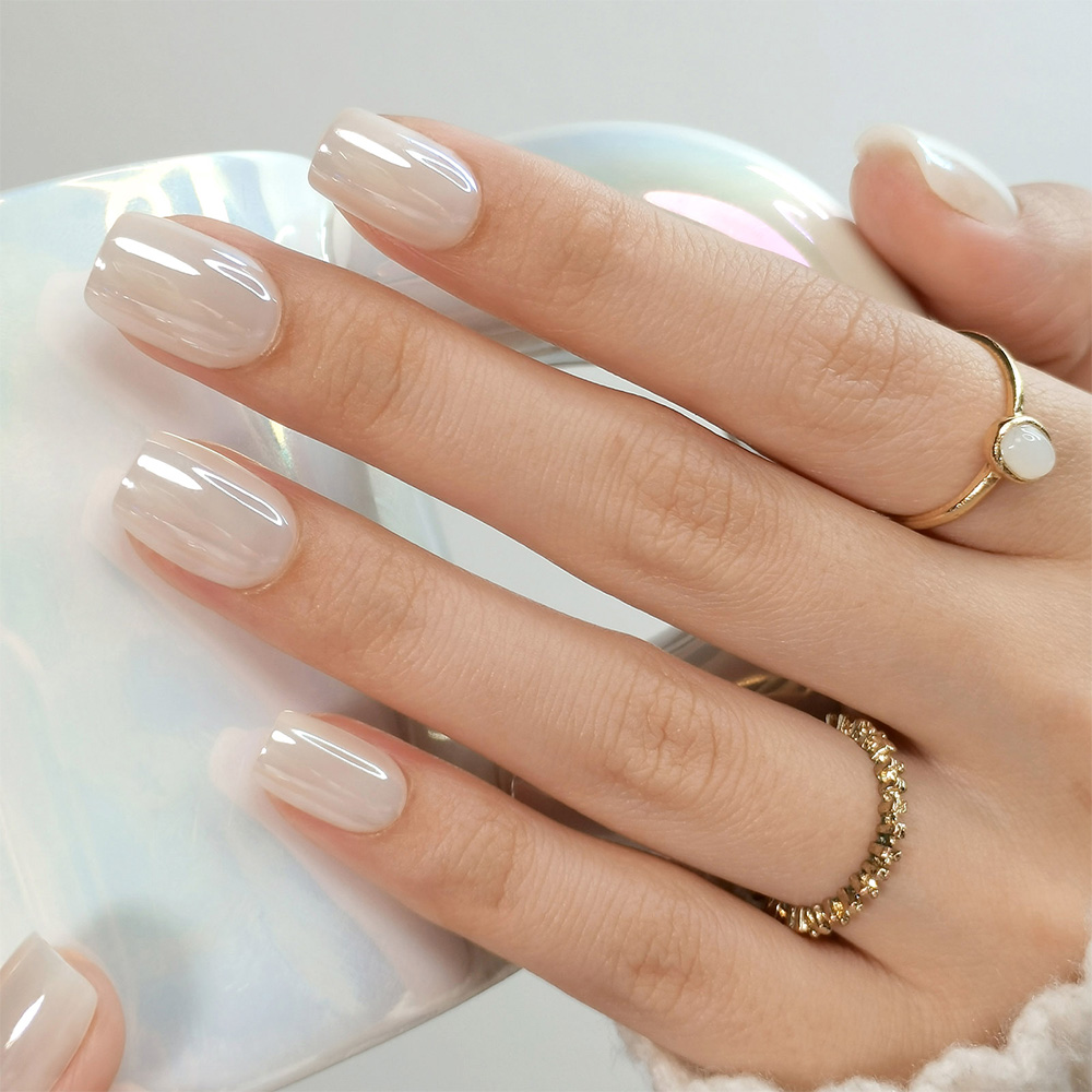 naturally square nails