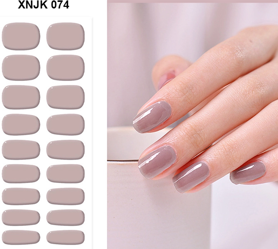 nude nail sticker