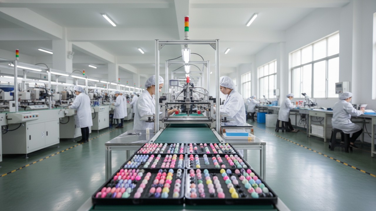 OEM press on nail factory