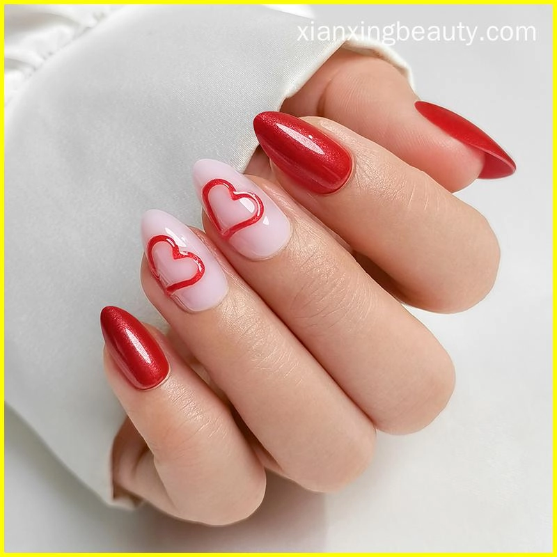 plain press on nails