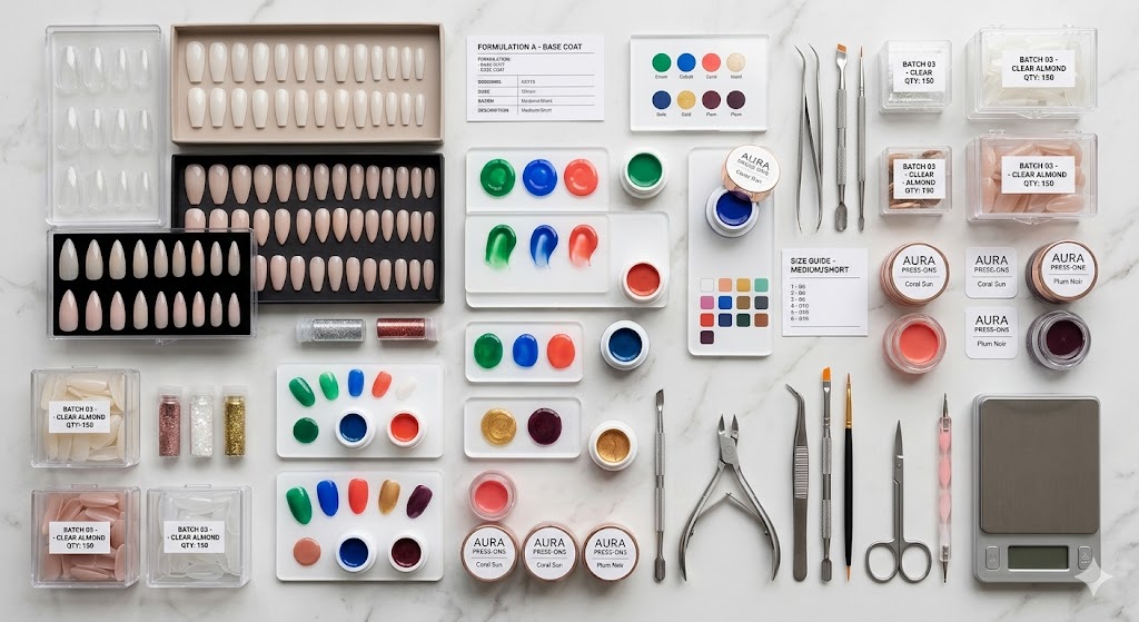 premium blank press-on nails