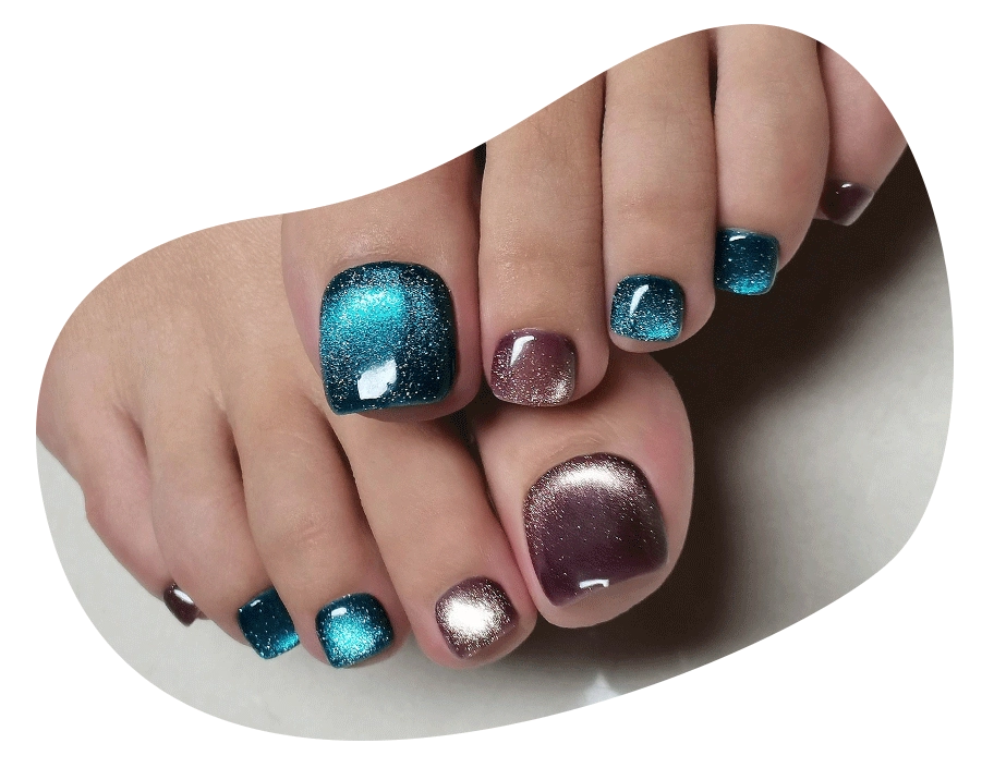 press on feet nails