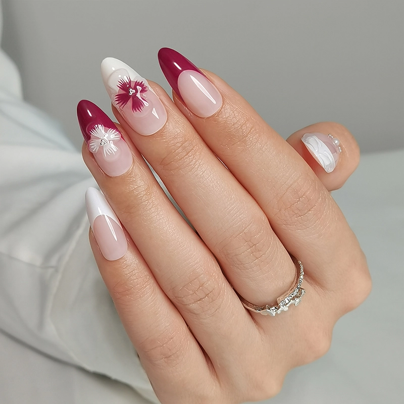 press on nail box