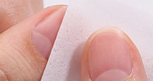 press on nails application step