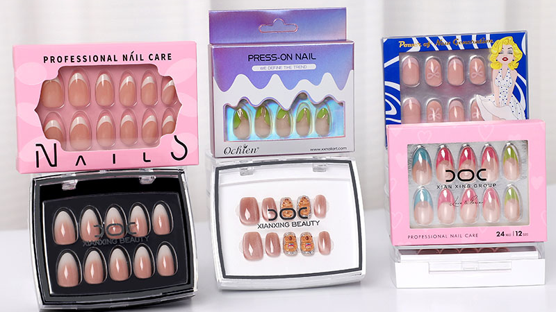 press on nails factory