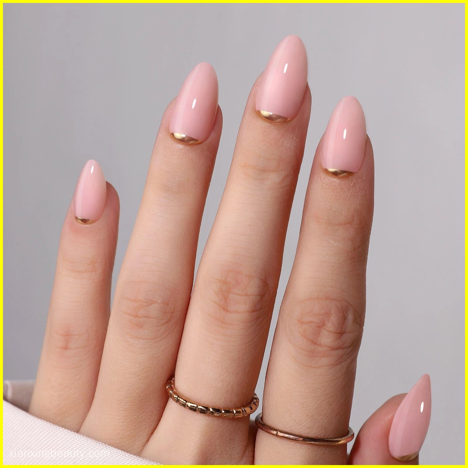 Press-on Nails I French Tips 3d press on nails