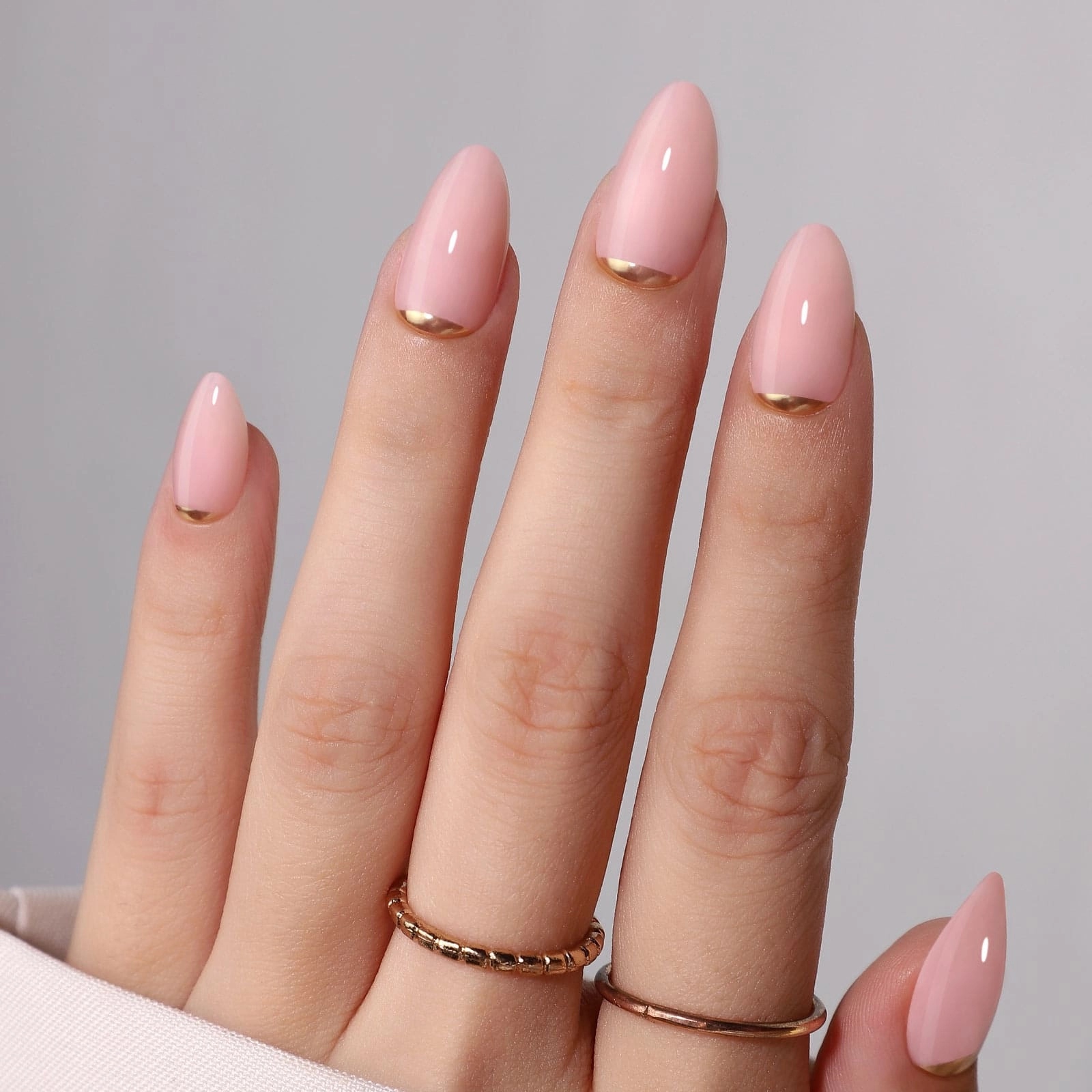 Press-on Nails I French Tips 3d press on nails