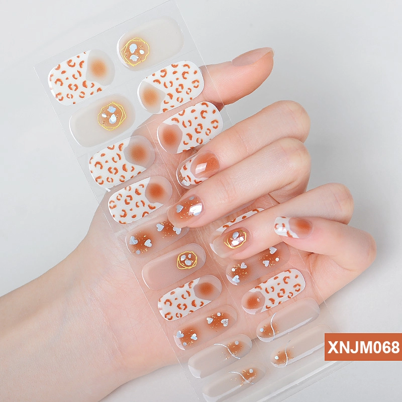 private label european 5d nail art stickers