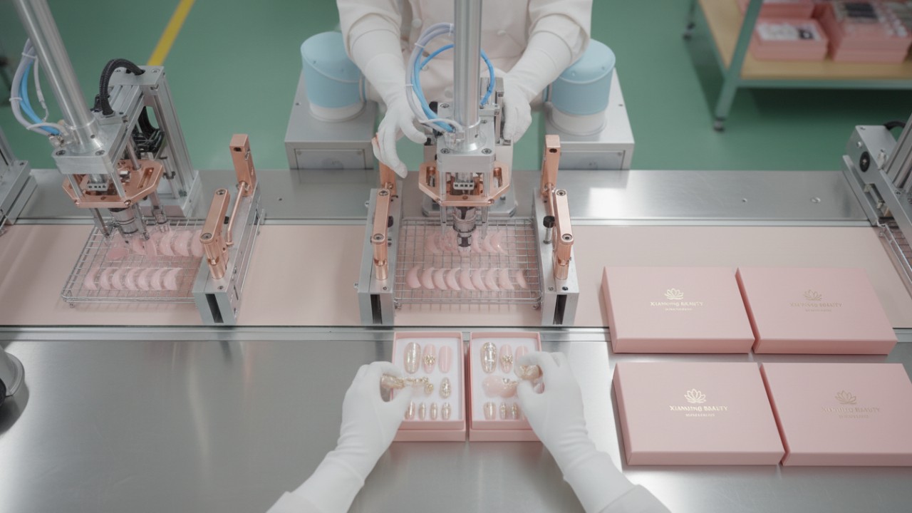 Private Label Press-On Nail Manufacturing Process