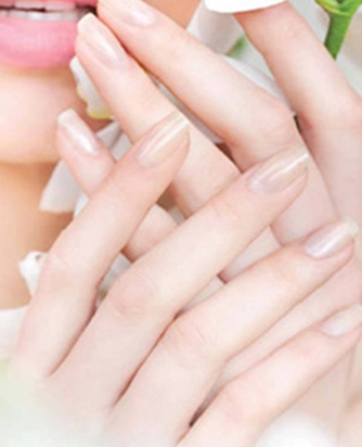 skin disinfection false nails