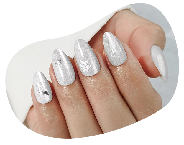 sliver-cat-eye-nails sliver cat eye nails