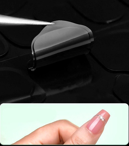 uv cured nails tabs