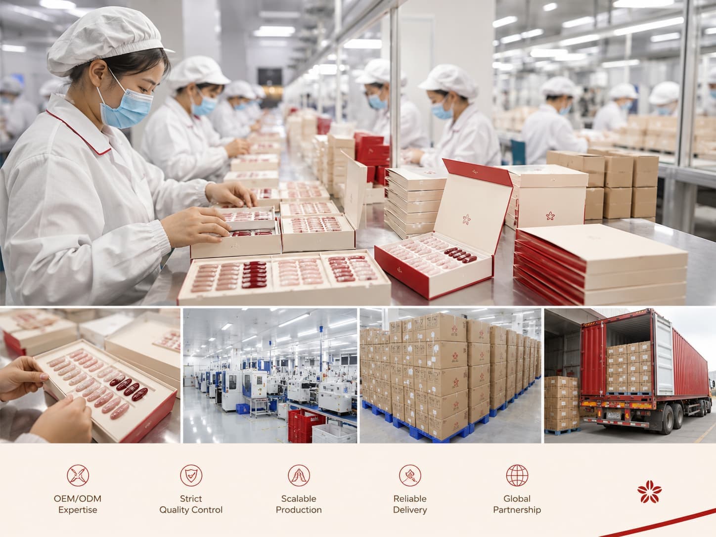 Xianxing Beauty press on nails factory for OEM ODM and wholesale orders