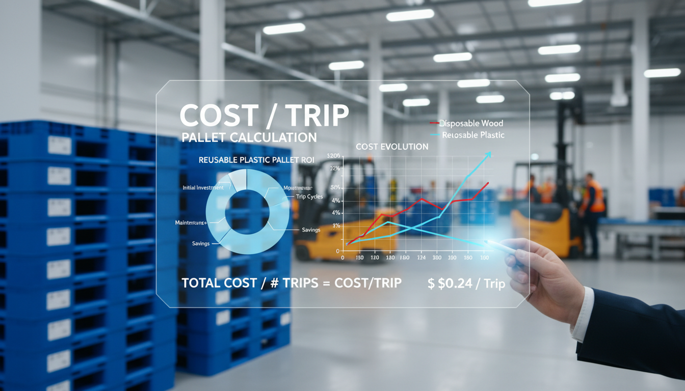 cost per trip pallet calculation