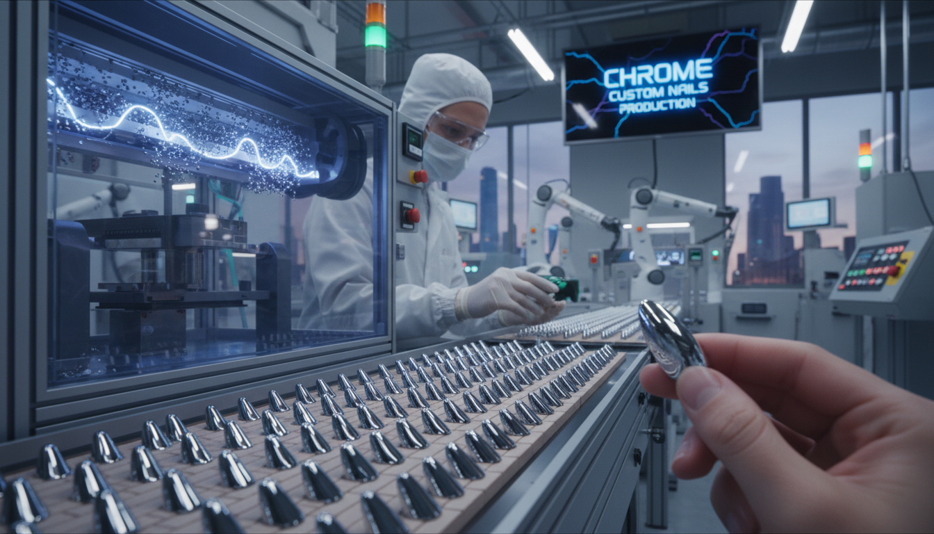 chrome finish nail production