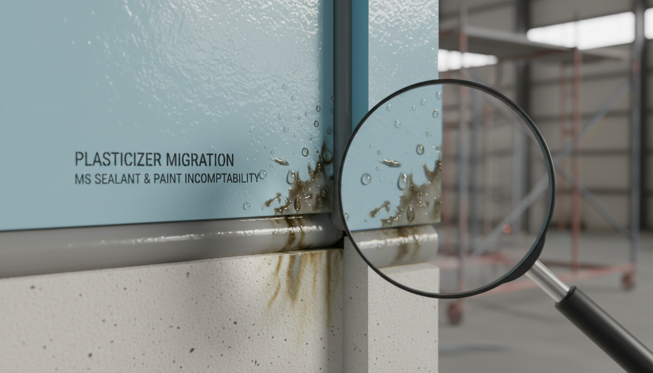 plasticizer migration in sealants