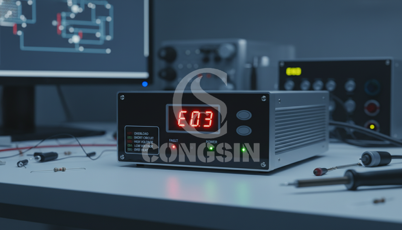 inverter LED fault codes