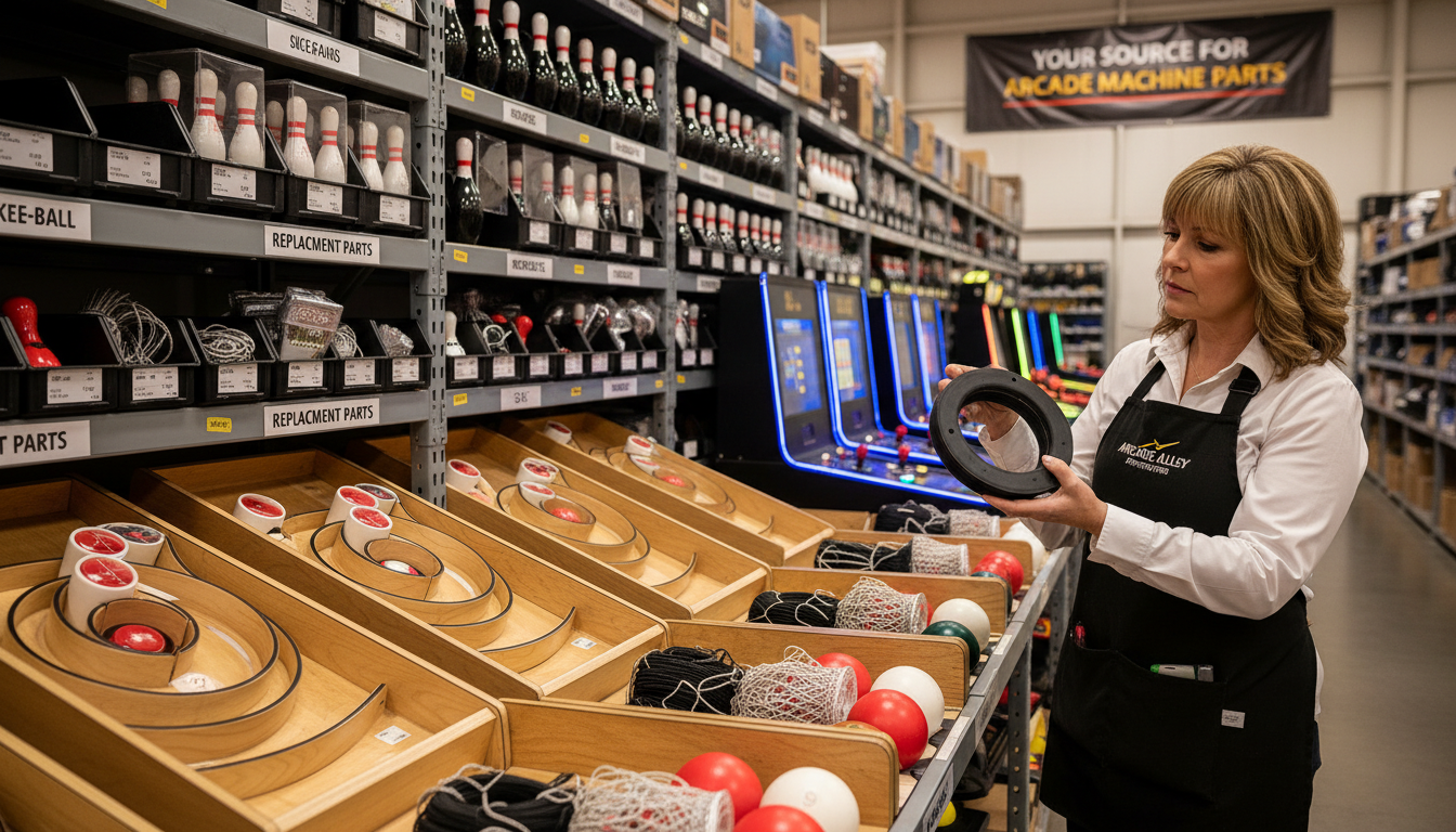 Skee-ball replacement parts distributor