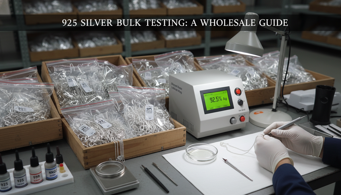 how to test 925 silver in bulk