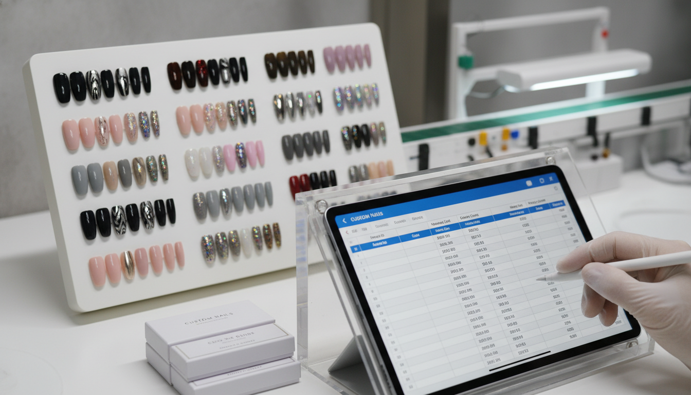 press on nail manufacturing MOQ