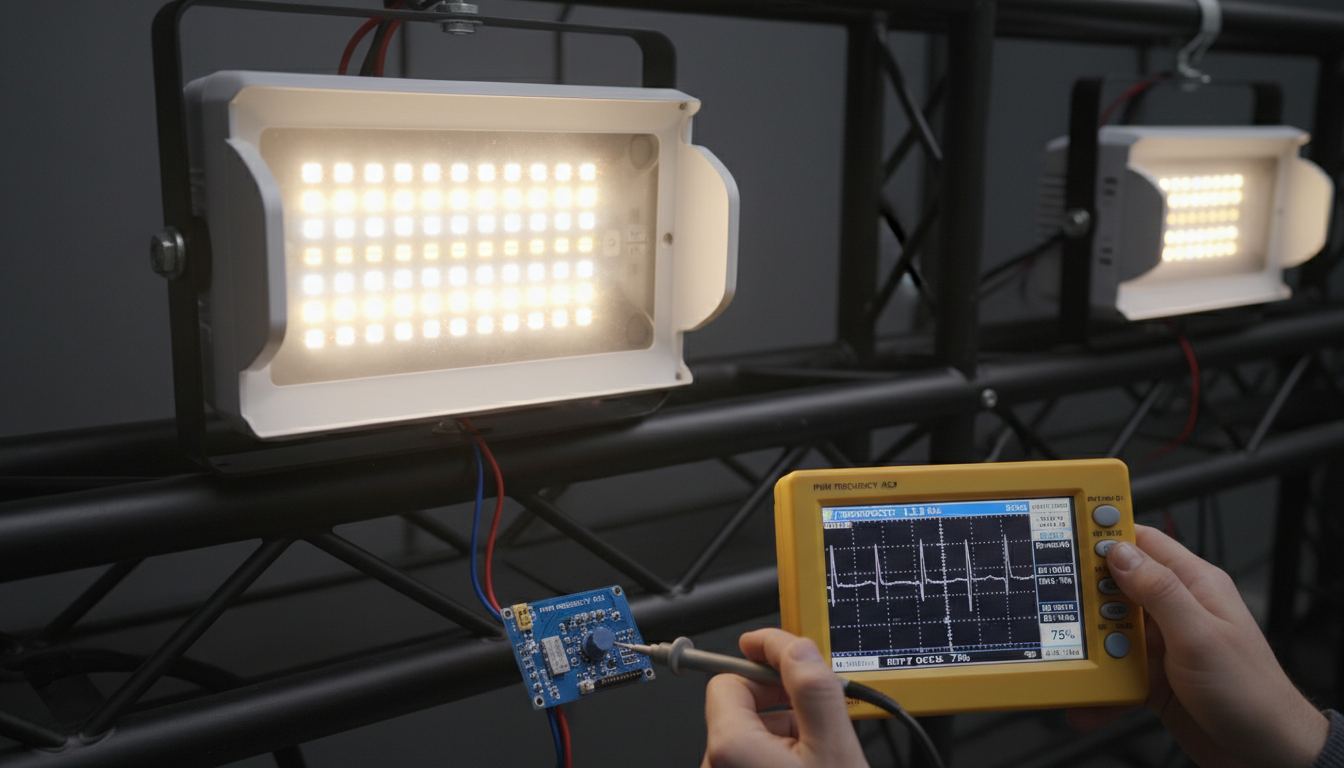 PWM frequency adjustment