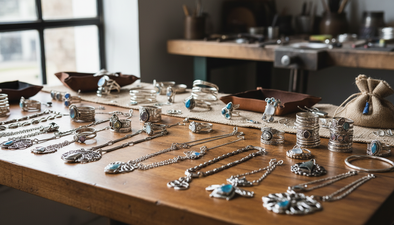 bulk artisanal silver jewelry