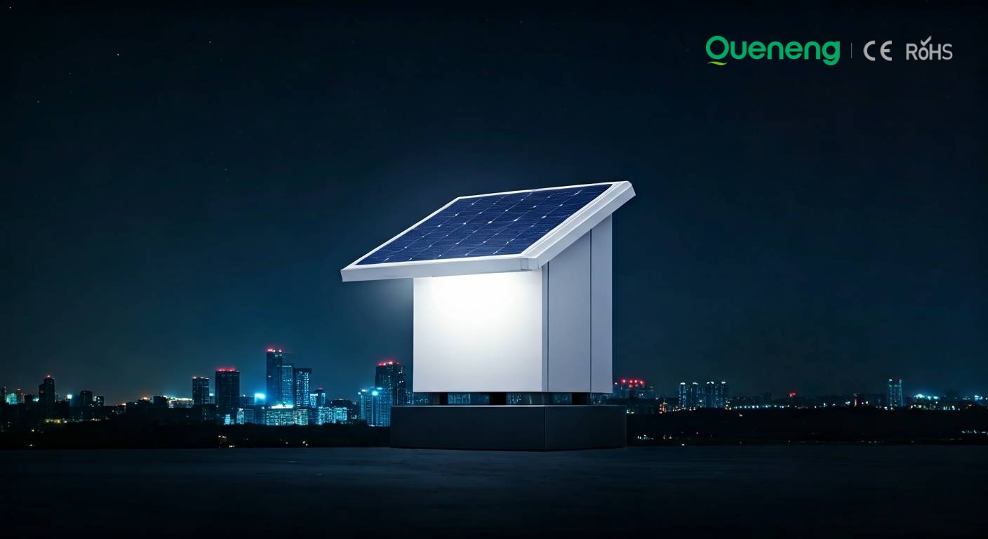 cara memasang lampu jalan tenaga surya all in one | Queneng Guide