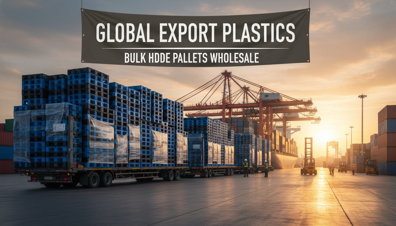 HDPE plastic pallets wholesale