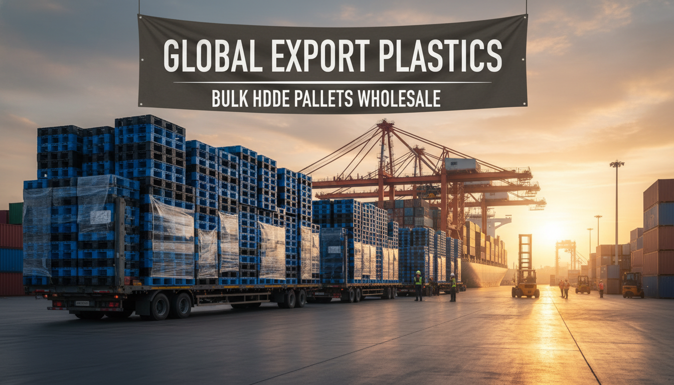 HDPE plastic pallets wholesale