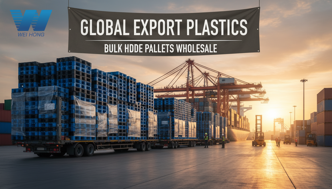 HDPE plastic pallets wholesale