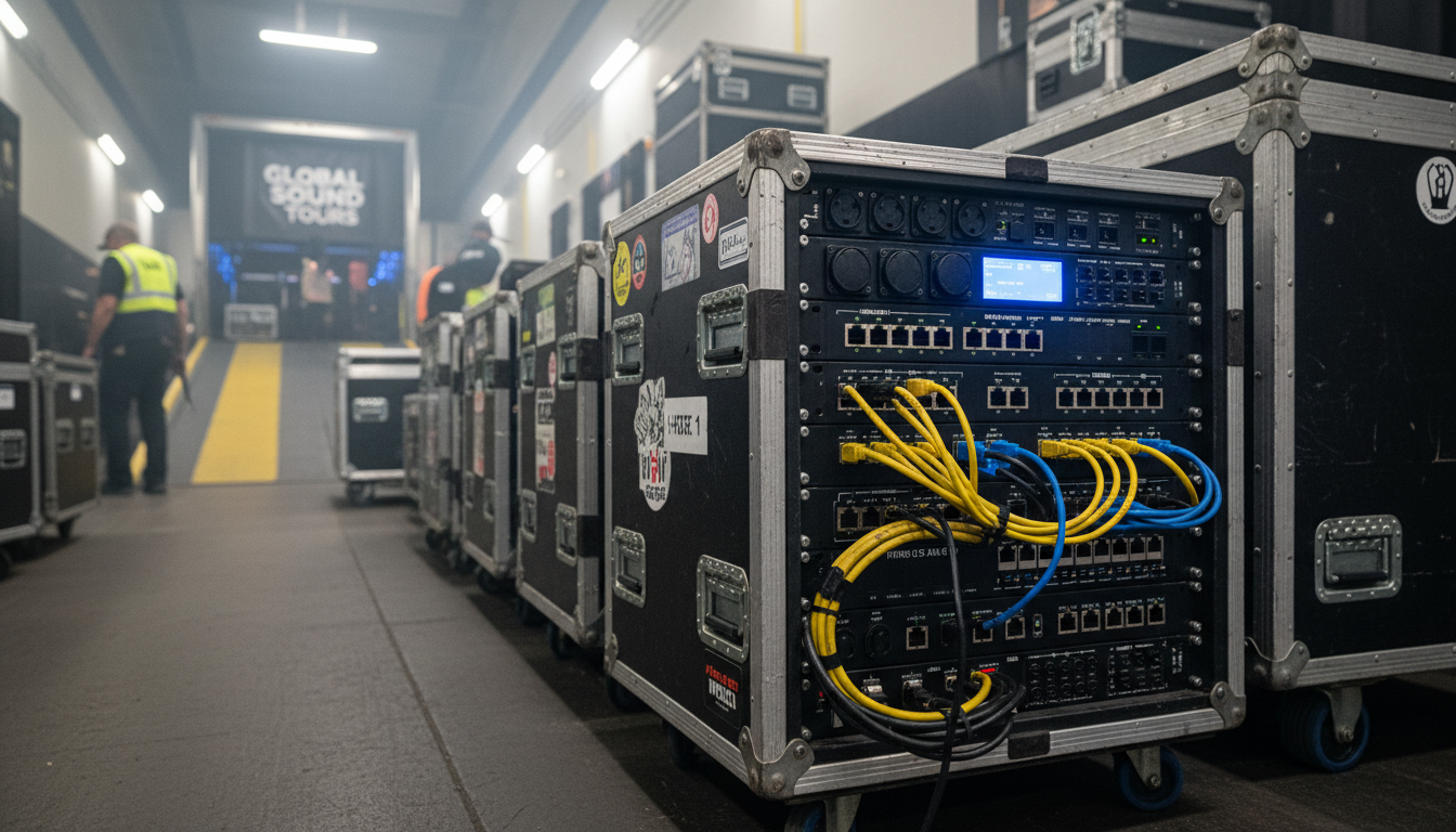 Hybrid Power/Data Racks