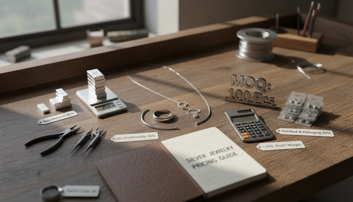 Approvvigionamento di gioielli in argento 101: orientamento ai requisiti MOQ e formule di determinazione dei prezzi professionali (edizione 2026) - Zhefan Jewelry