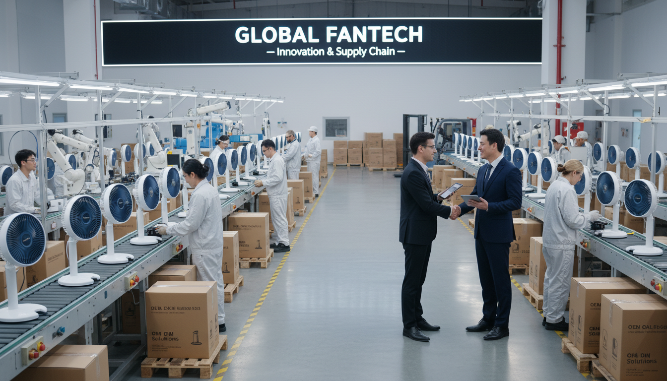 OEM ODM rechargeable fan factory