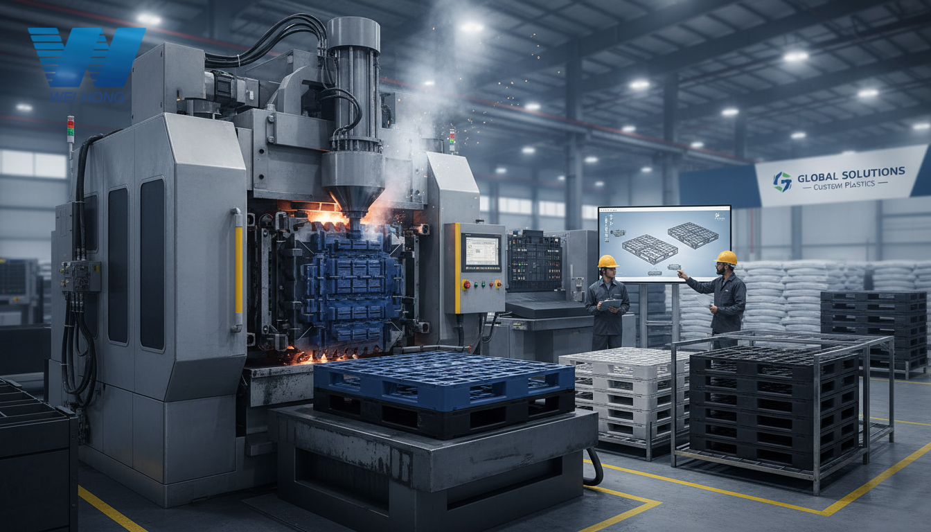 plastic pallet injection molding