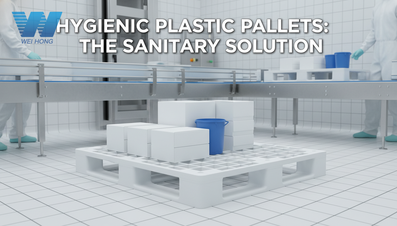 Sanitary plastic pallets