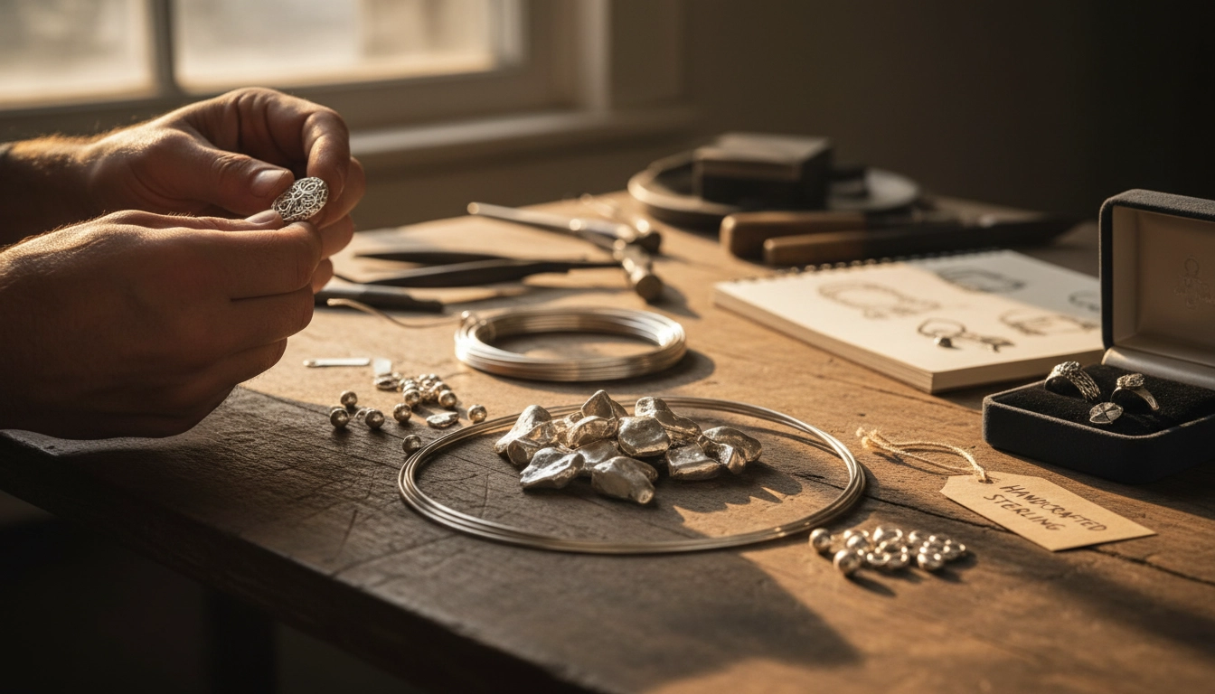 La guida definitiva del 2026 per l'approvvigionamento di gioielli artigianali in argento etici per i proprietari di boutique - Zhefan Jewelry