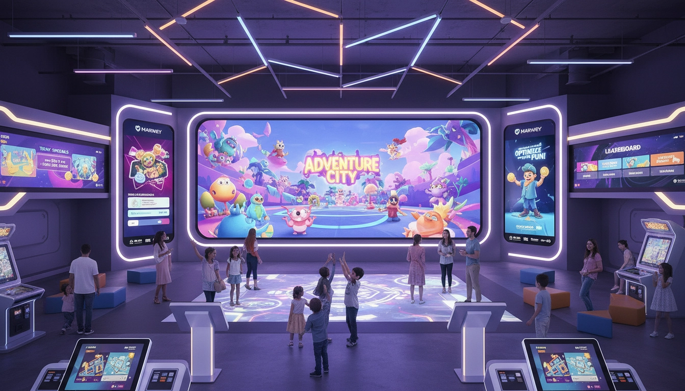 Analyzing the ROI of Digital Signage and Marketing Displays in Your FEC - MARWEY