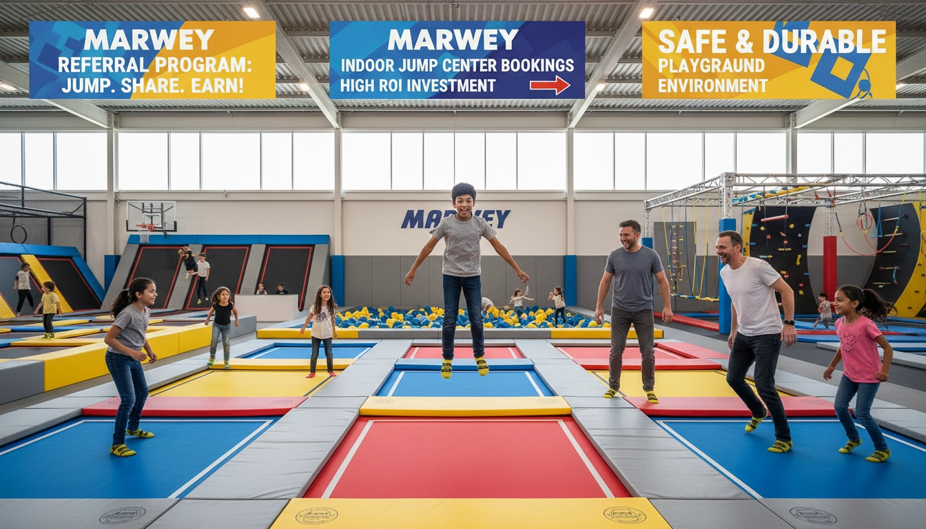 Best Practices for Implementing a Referral Program for Trampoline Park Bookings - MARWEY