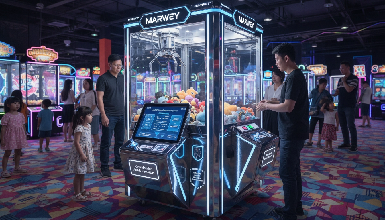 Boost Earnings with a Unified Management System for Arcade Claw Machines - MARWEY
