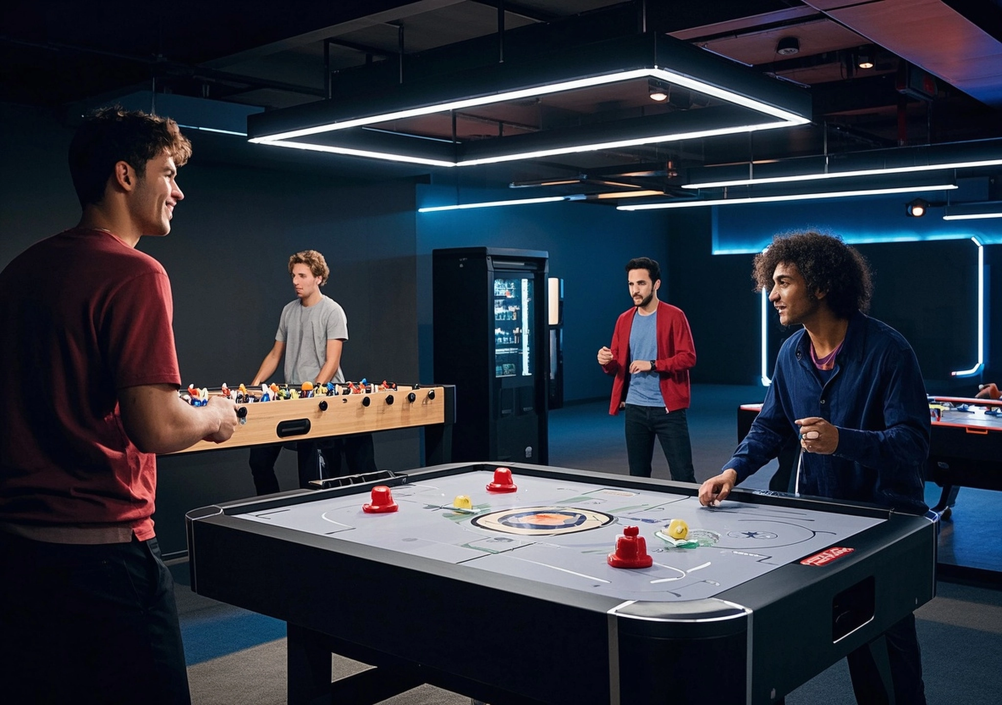 Breaking Boundaries with an Air Hockey Soccer Table in Modern Venues - MARWEY