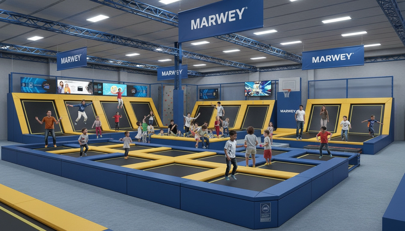 Choosing the Right Manufacturer for Durable Trampoline Park Components Now - MARWEY