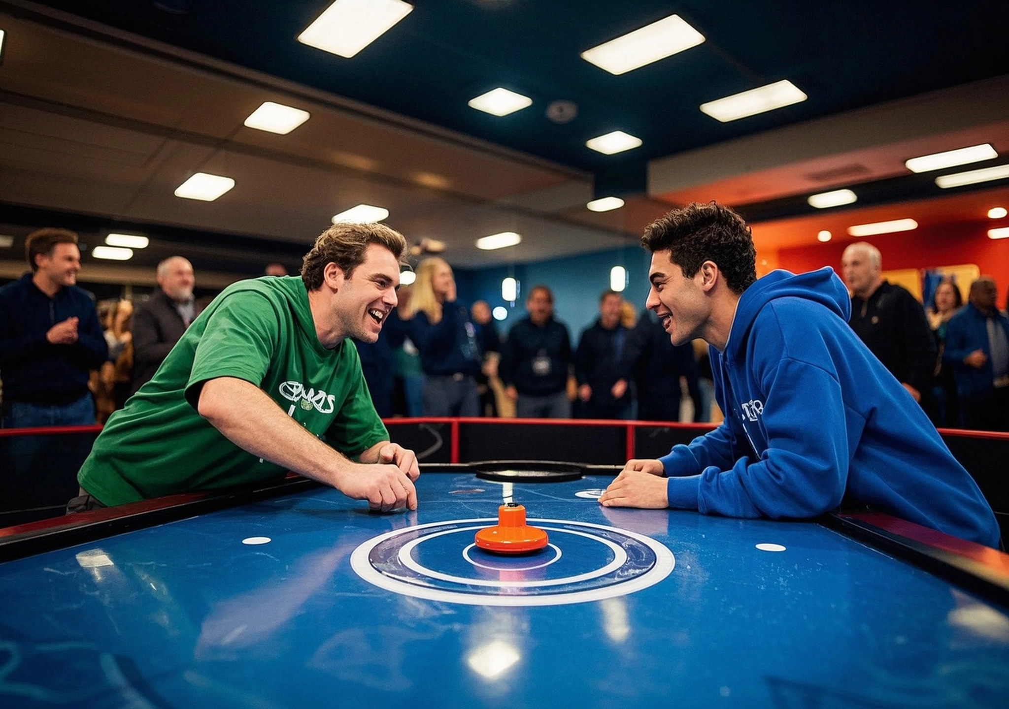 Energetic-user-feedback-reveals-why-air-hockey-table-size-matters - MARWEY Energetic user feedback reveals why air hockey table size matters - MARWEY