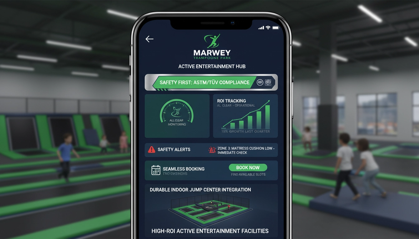 Engage via Trampoline Park Mobile App Development: Features and Benefits - MARWEY