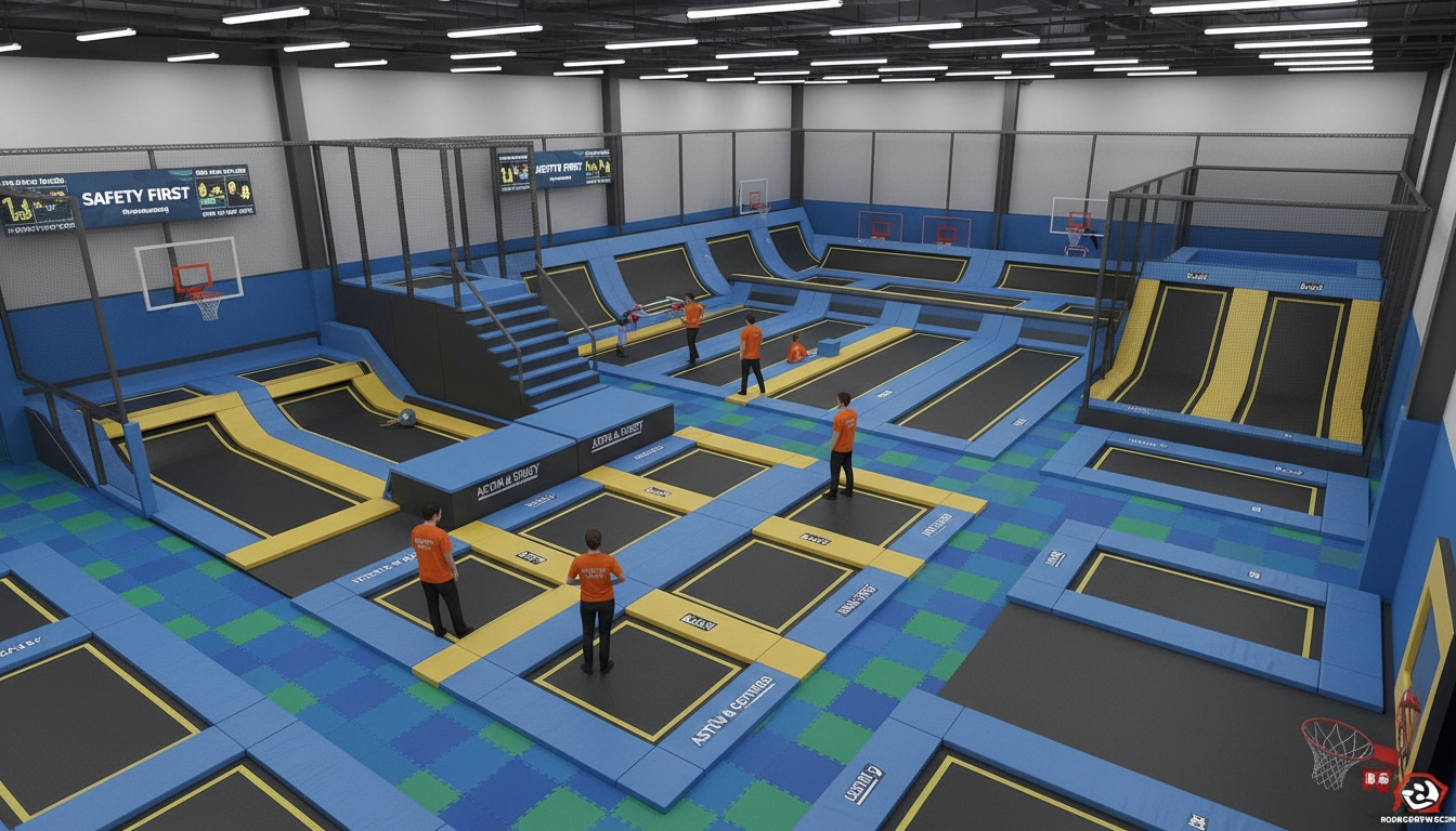 Epic Space Utilization: Maximizing Revenue with Efficient Trampoline Park Layout - MARWEY