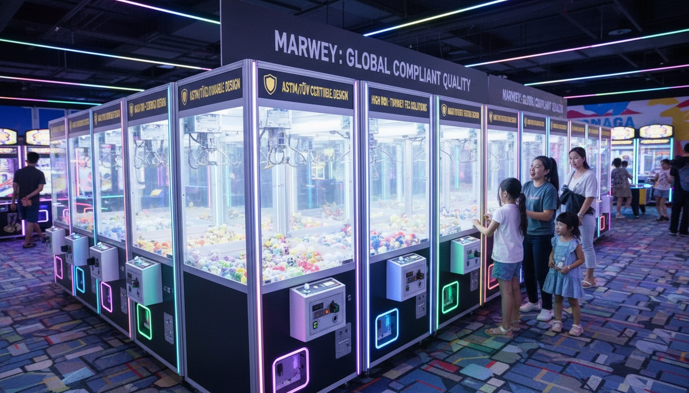 Ex: Role of Signage & Graphics in Attracting Players to a Distant Claw Machine - MARWEY