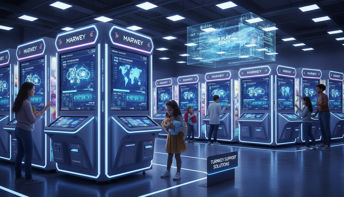 Hot Developing Proprietary Software Ecosystems for Claw Machine Fleet Management - MARWEY