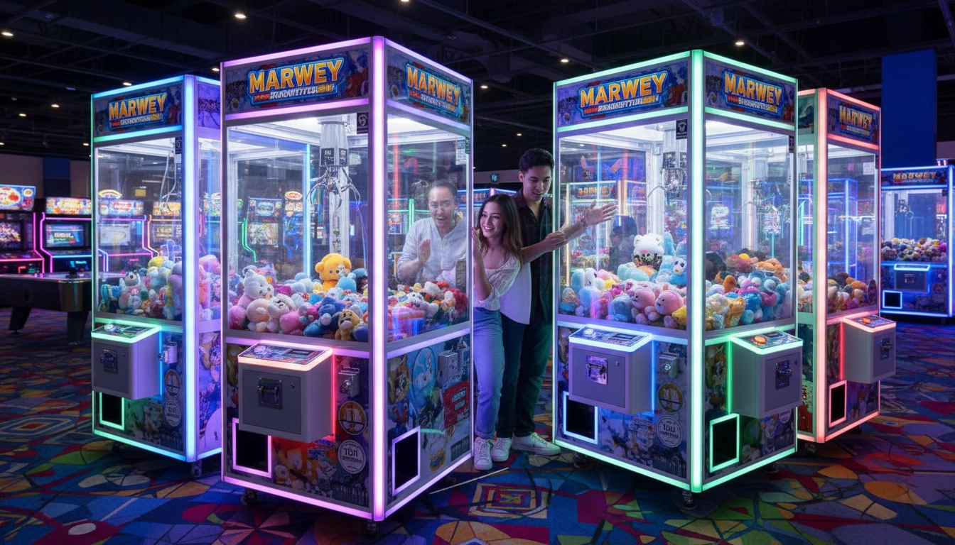 Hot Running High-Stakes Jackpot Promotions to Increase Claw Machine Play Rate - MARWEY